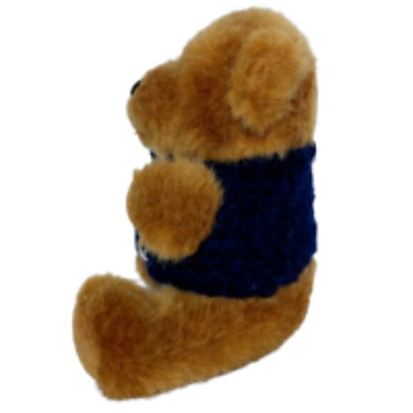 HugFun International Brown Teddy Bear Christmas Sweater 6" - Picture 2 of 6